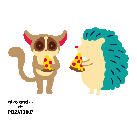 nikoand_official giphyupload bushbaby ニコアンド nikoand Sticker