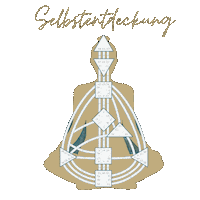 selbstentdeckung academy reflector manifesting generator yantra Sticker