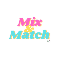 Mix And Match Sticker by HAUS OF AUB