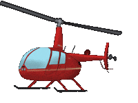 Fly Helicopter Sticker by Heli Seven