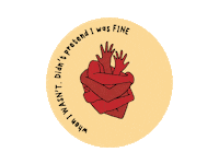 Im Fine Mental Health Sticker
