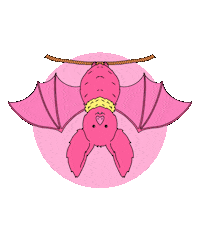 Hanging Out Sticker