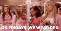mean girls friday GIF by Rowdy the Roadrunner
