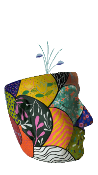 Art Leaf Sticker