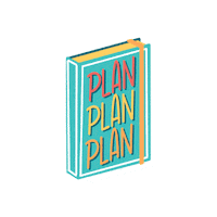 Work From Home Making Plans Sticker by Passion Planner