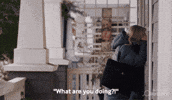What Are You Doing GIF by Hallmark Mystery