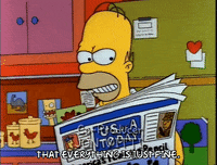 Speaking Season 3 GIF by The Simpsons