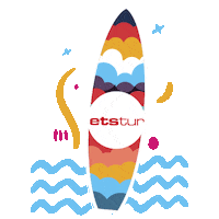 Summer Sea Sticker by Etstur