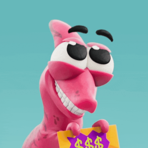 Angel Smile GIF by Claynosaurz