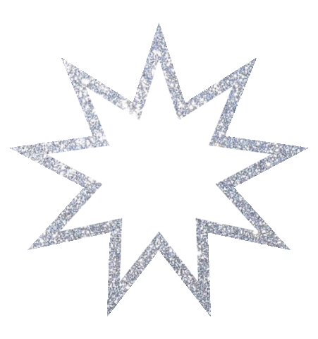 White Star Sticker Sticker