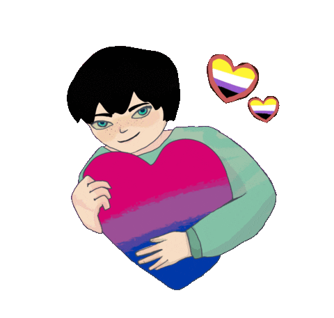 Lgbt Love Sticker by Contextual.Matters