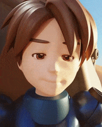 darylrentoria happy smile sleep robot GIF