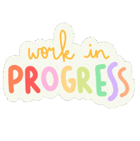 Working Work In Progress Sticker by Demic