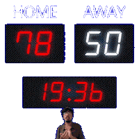 50 Away Sticker