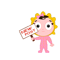 Pink Baby Sticker by PSI Studio