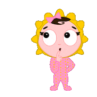 Pink Baby Sticker by PSI Studio