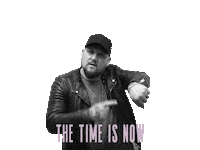 black and white time Sticker by Atreyu