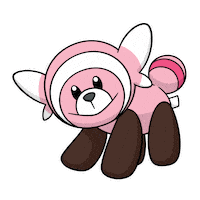 Gen 7 Stufful Sticker by Pokémon