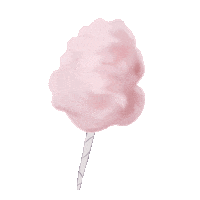 ohclementine sweet candy cottoncandy candyfloss Sticker