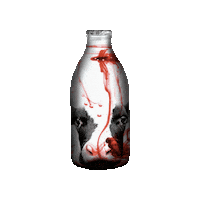 Milk Bottle Sticker by Animal Justice Project