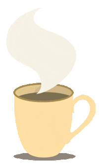 good morning coffee Sticker by Nazaret Escobedo