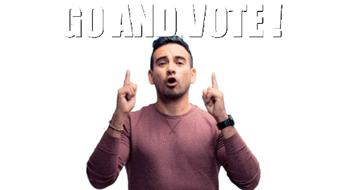 Vote Now Sticker by Alicastro