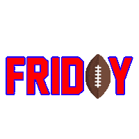 Friday Night Lights Football Sticker by SportsManias