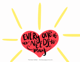 Heart Pray GIF