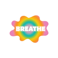 Breathe Mental Health Sticker