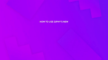 "Hire Me" Button On GIPHY