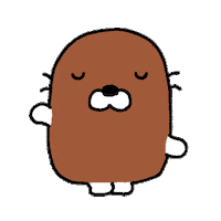 pikuiku wave vibes mole the g Sticker