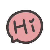 嗨 Sticker