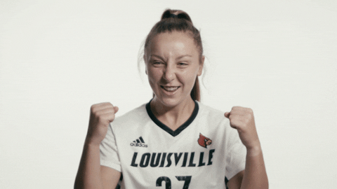 Lets Go Yes GIF by Louisville Cardinals