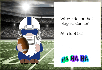 Football Gnome GIF
