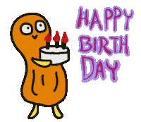 Happy Birthday 誕生日 Sticker