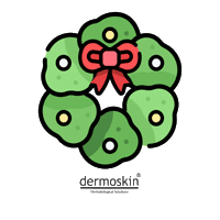Christmas Love Sticker by Dermoskin