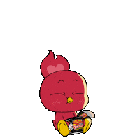 Hungry Nom Nom Sticker