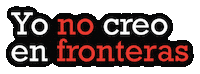 Fronteras Sticker