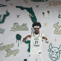 South Florida Basketball GIF by USF Athletics