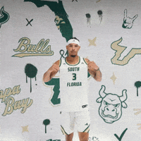 South Florida Basketball GIF by USF Athletics