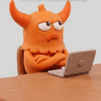 Sad Blank Face GIF by Momo & Tulus