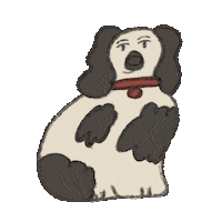 Dog Illustration Sticker