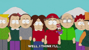 crowd gathering GIF by South Park 
