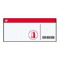 RedDoorTours india boarding pass rdt red door tours Sticker