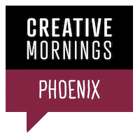 Phoenix Sticker by CreativeMornings/PHX