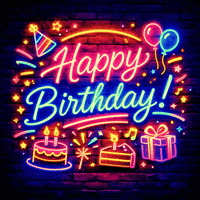 Celebrate Happy Birthday GIF