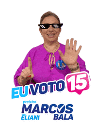 Euvoto15 Sticker by marcosbala15