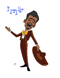 Happy Country Music Sticker
