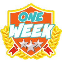 One Week Award Sticker by LK School Daze
