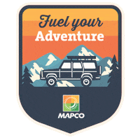 Summer Adventure Sticker by MAPCO